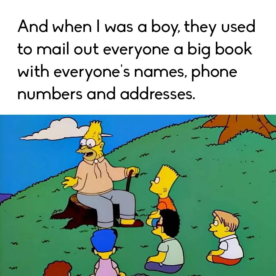 meme simpsons grandpa